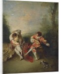 The Surprise by Jean Antoine Watteau