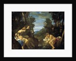 Salmacis and Hermaphroditus by Ludovico Carracci