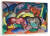 Three Horses, 1912 by Franz Marc