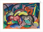 Three Horses, 1912 by Franz Marc