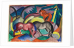 Three Horses, 1912 by Franz Marc