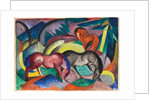 Three Horses, 1912 by Franz Marc