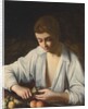A boy Peeling Fruit, c.1592-3 by Michelangelo Caravaggio