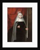Portrait of a nun holding a crucifix and candle, 1678 by Pieter Leermans