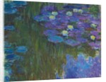 Nymphéas en fleur, 1914-17 by Claude Monet