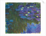 Nymphéas en fleur, 1914-17 by Claude Monet