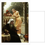 A Stolen Interview, 1888 by Edmund Blair Leighton