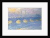 Waterloo Bridge, temps couvert, 1904 by Claude Monet