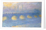 Waterloo Bridge, temps couvert, 1904 by Claude Monet