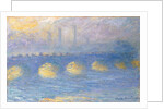Waterloo Bridge, temps couvert, 1904 by Claude Monet