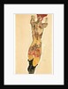 Stehender Rückenakt, 1910 by Egon Schiele