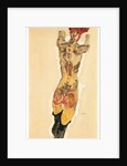 Stehender Rückenakt, 1910 by Egon Schiele