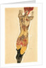Stehender Rückenakt, 1910 by Egon Schiele