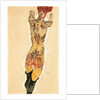 Stehender Rückenakt, 1910 by Egon Schiele