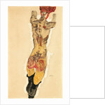 Stehender Rückenakt, 1910 by Egon Schiele