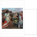 Playing guitar on the balcony, c.1903 by Ignacio Zuloaga y Zabaleta