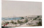 A view of Carlisle Bay and Bridgetown, Barbados by Charles Emilius Gold