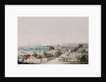 A view of Carlisle Bay and Bridgetown, Barbados by Charles Emilius Gold