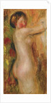 Nude with raised arm by Pierre Auguste Renoir