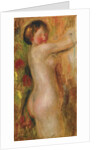 Nude with raised arm by Pierre Auguste Renoir