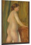 Nude with bath towel, c.1900 by Pierre Auguste Renoir