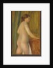 Nude with bath towel, c.1900 by Pierre Auguste Renoir