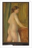 Nude with bath towel, c.1900 by Pierre Auguste Renoir