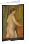 Nude with bath towel, c.1900 by Pierre Auguste Renoir
