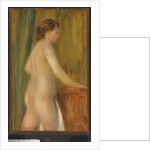 Nude with bath towel, c.1900 by Pierre Auguste Renoir