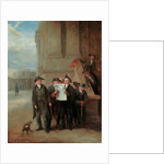 Naval Intelligence: Greenwich Pensioners Reading a Copy of The Times by Henry James Pidding