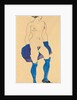 Standing woman with shoes and stockings, 1913 by Egon Schiele