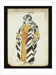 Costume design for a dancer from 'Suite Arabe' by Leon Bakst