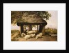 Sheep Resting Under a Shelter by Thomas Sidney Cooper