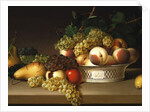 Fruit in a Chinese Basket, 1822 by James the Elder Peale