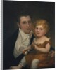 Portrait of Dr. Samuel Simes and his daughter, Mary Jane by James the Elder Peale