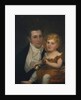 Portrait of Dr. Samuel Simes and his daughter, Mary Jane by James the Elder Peale