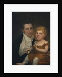 Portrait of Dr. Samuel Simes and his daughter, Mary Jane by James the Elder Peale