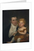 Portrait of Dr. Samuel Simes and his daughter, Mary Jane by James the Elder Peale