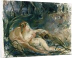 Apollo Appearing to Latone, after Boucher by Berthe Morisot