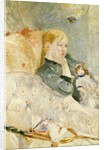 Young Girl with a Doll, 1896 by Berthe Morisot