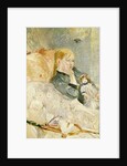 Young Girl with a Doll, 1896 by Berthe Morisot