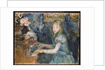 Lucie Leon at the Piano, c.1892 by Berthe Morisot