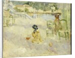 The Beach at Nice, 1882 by Berthe Morisot