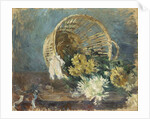 Chrysanthemums or The Overturned Basket, 1885 by Berthe Morisot