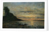 Plougastel, Sunset over the Estuary, c.1870-73 by Eugene Louis Boudin