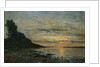 Plougastel, Sunset over the Estuary, c.1870-73 by Eugene Louis Boudin