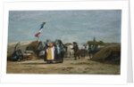 Pilgrimage in Finistere, Brittany by Eugene Louis Boudin