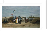 Pilgrimage in Finistere, Brittany by Eugene Louis Boudin