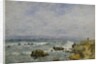 La Pointe de l'Ilette, Antibes, 1893 by Eugene Louis Boudin