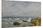 La Pointe de l'Ilette, Antibes, 1893 by Eugene Louis Boudin